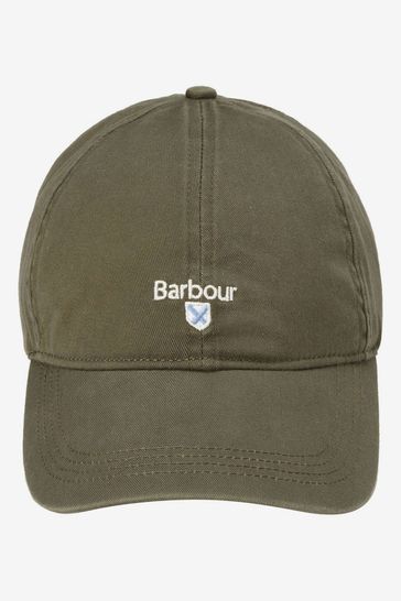 Barbour® Olive Green Cascade Sports Cap