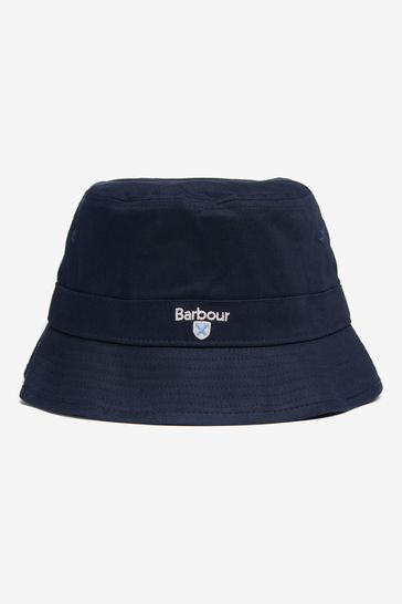 Barbour® Navy Blue Cascade Bucket Hat