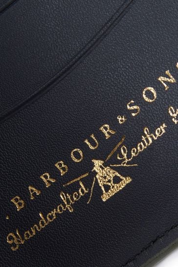 Barbour clearance leather wallet