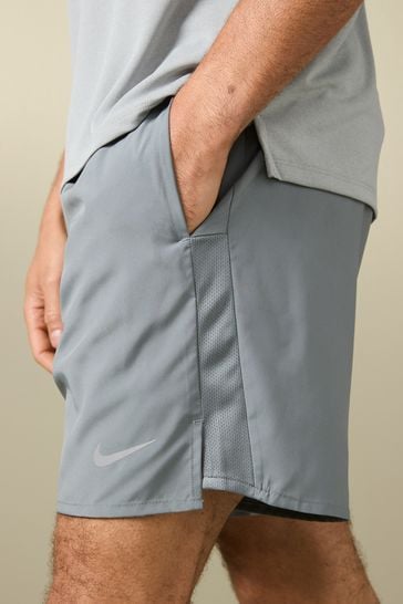 Buy Nike Grey 7 Inch Dri FIT Challenger Unlined Running Shorts