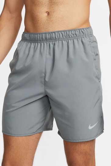 Buy Nike Grey 7 Inch Dri FIT Challenger Unlined Running Shorts