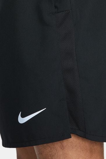 Buy Nike Black 7 Inch Dri FIT Challenger Unlined Running Shorts