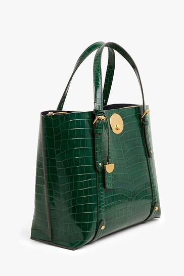 Buy Jasper Conran London Alexis Croc Leather Grab Tote Bag from