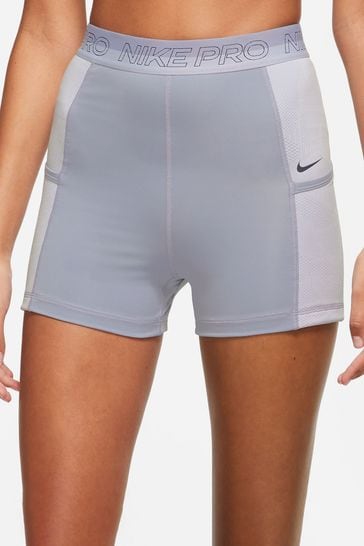 Buy Nike Light Blue Pro Dri FIT 3 Inch Shorts from Next Luxembourg