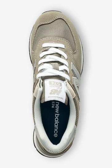 New balance classic sales 574 grey womens trainers