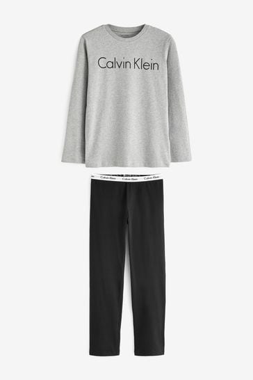 Boys calvin klein pyjamas hot sale
