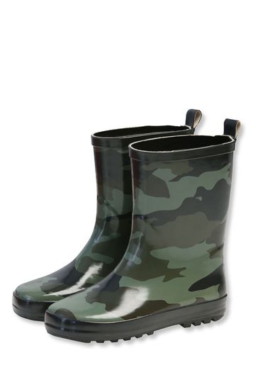 next camo wellies