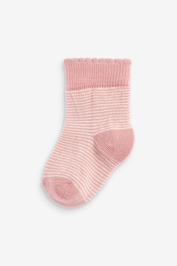 Chaussettes roses bébé 0-6 mois