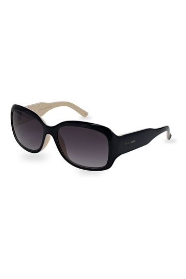 Ted Baker Navy Blue/Cream Tortoiseshell Charlotte Sunglasses