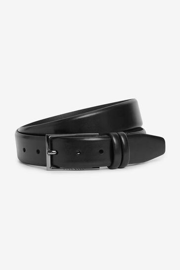 BOSS Black Carmello Leather Belt