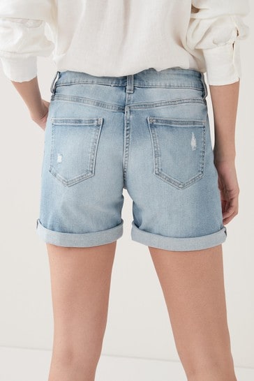 Denim boy shop shorts womens