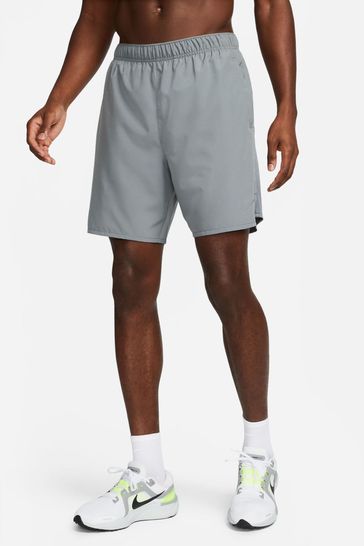 Nike Grey Challenger Dri-FIT 7 inch 2-in-1 Running Shorts