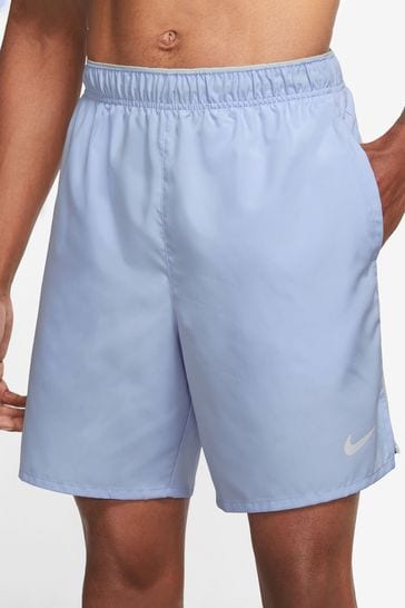 Nike Blue 7 Inch Dri-FIT Challenger Unlined Running Shorts