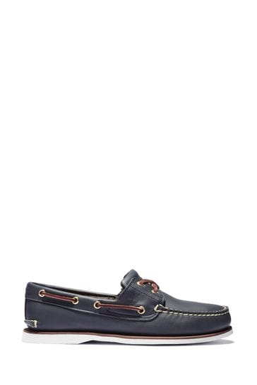 Timberland Blue Classic Boat Shoes
