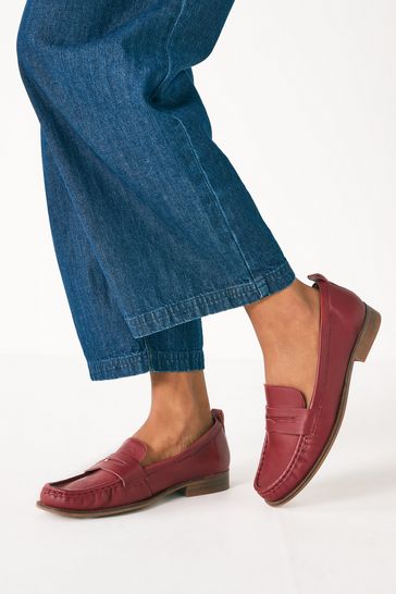 Red Forever Comfort® Moccasin Loafers