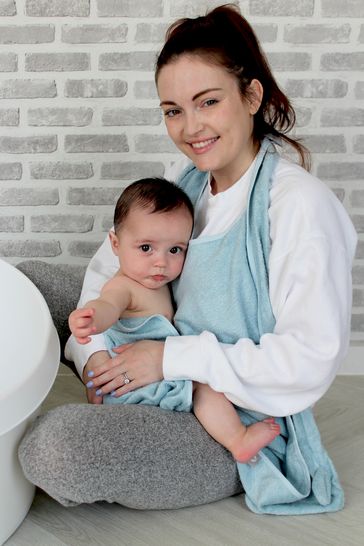 Buy Shnuggle Blue Wearable Towel With Ears from Next Ireland
