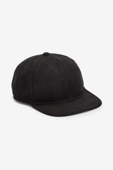 Black Suede Cap (1-16yrs)