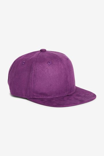 Purple Suede Cap (1-16yrs)