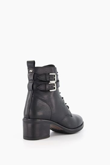 Dune paxtone black boots on sale