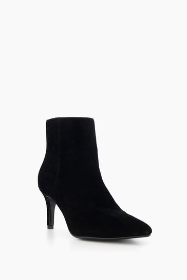 Mid heel 2025 ankle boots uk
