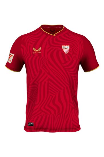 Castore Red Sevilla Away 2023-24 Shirt