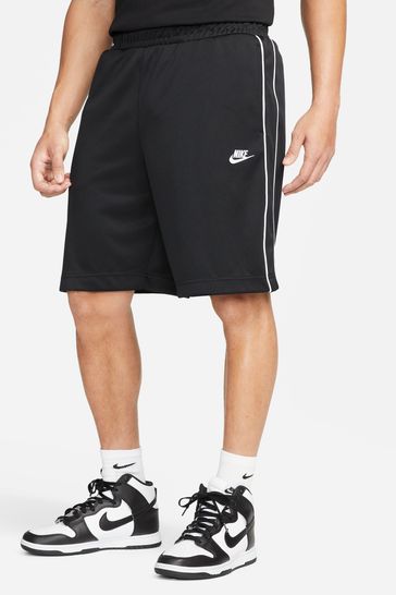 Buy Nike Black Club Fleece Polyknit Shorts from Next Luxembourg