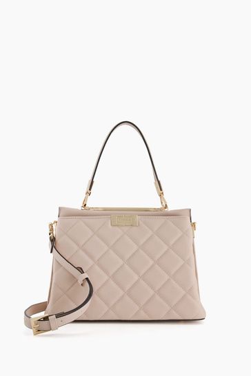 Dune London Dates Large Quilted Top Handle Bag
