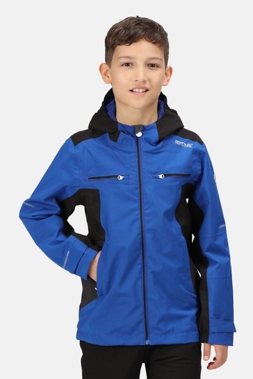 Regatta Blue Junior Highton II Waterproof Jacket
