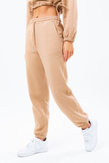 Hype. Womens Natural Sand Drawcord Joggers