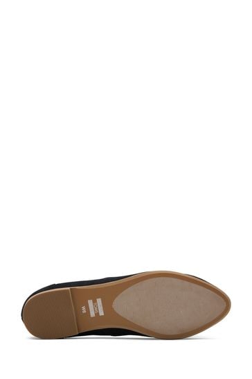 TOMS Black Jutti Neat Suede Shoes