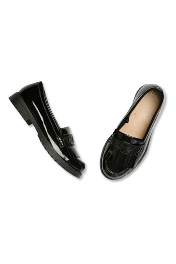 M&Co Black Patent Loafers