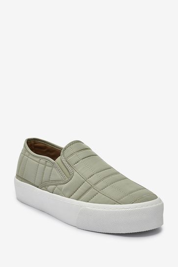 Green khaki sale trainers