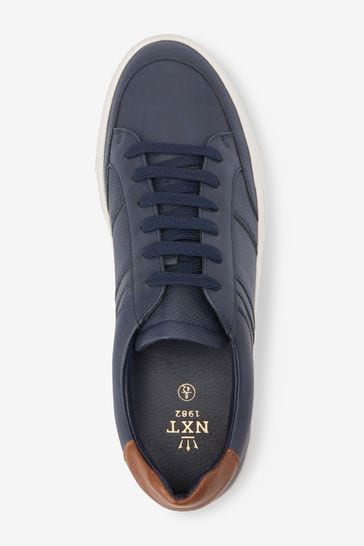 Smart navy discount trainers