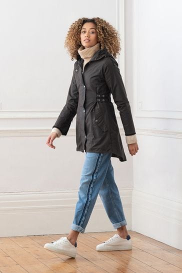 Celtic Co Brown Waxed Riding Coat