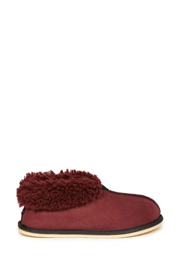 Celtic & Co. Ladies Sheepskin Bootee Slippers