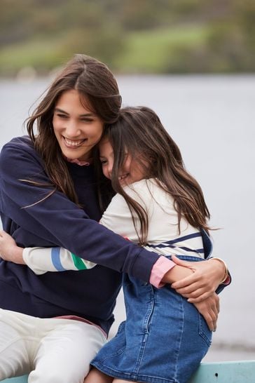 Buy Joules Blue Monique Crew Neck 