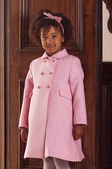 Buy Trotters London Pink Classic Coat from Next Netherlands