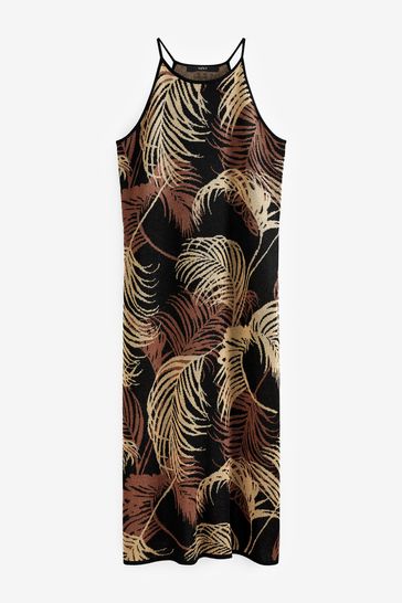 Palm tree hotsell print dress zara