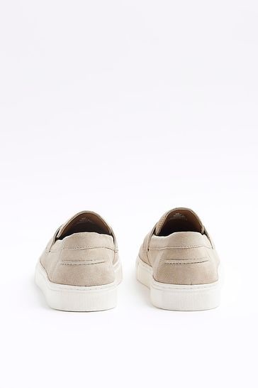 River island suede deals loafers