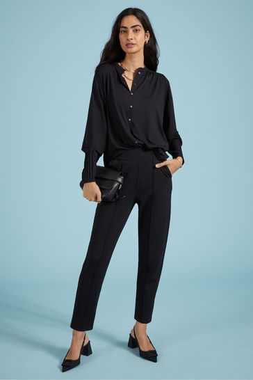 H & store m black trousers