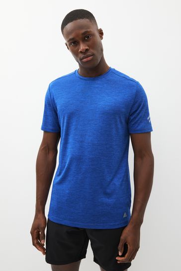 Cobalt Blue Short Sleeve Tee Active Gym & Training T-Shirt