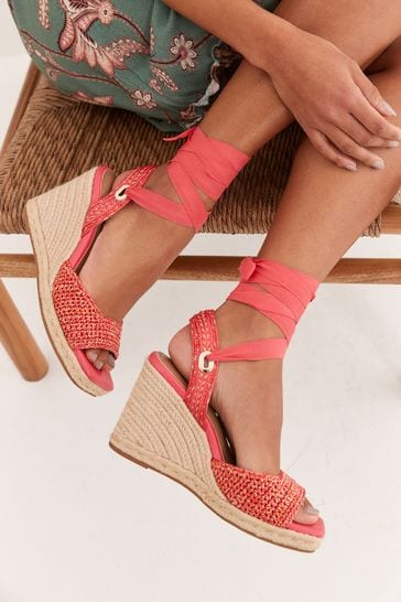 Buy Bright Pink Forever Comfort Crochet Wrap Wedges from Next Luxembourg