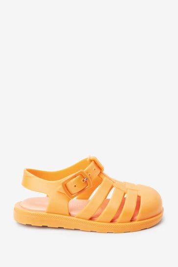 Yellow Jelly Shoes