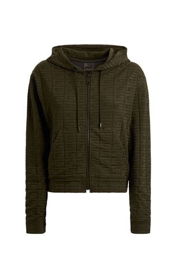 Guess hoodie green top