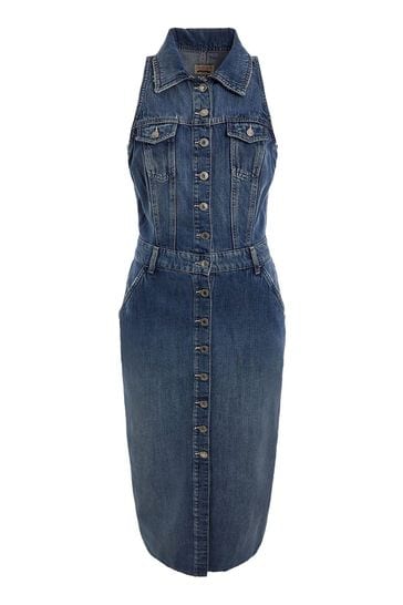 Blue guess discount dress