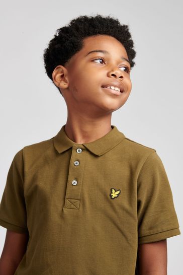Boys Lyle And Scott Casual Short Sleeve Pique Polo Sizes Age from 7 to 15 Yrs 