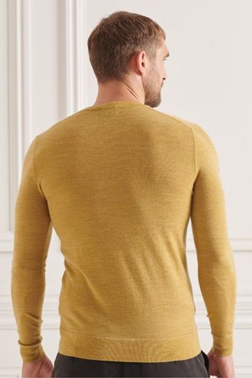Buy Superdry Studios Merino Crew Jumper 