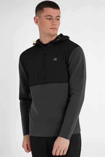 Calvin Klein Golf Dark Grey Yosemite Hooded Sweater