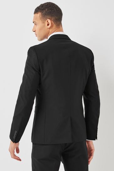 Black hot sale skinny jacket