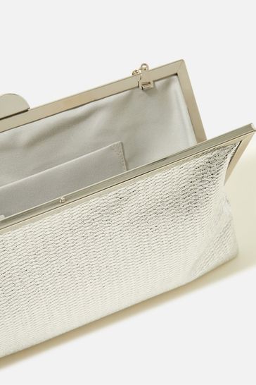 White clutch best sale bag accessorize